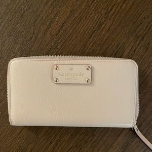 Kate Spade cream wallet